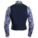 Dark Knight Joker Hexagon Shirt + Vest costume Tailor Made Cosplay Costume Halloween Carnival