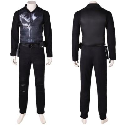 Daredevil: Born Again(2025) Punisher Frank Castle Cosplay Costume Halloween Carnival Outfit