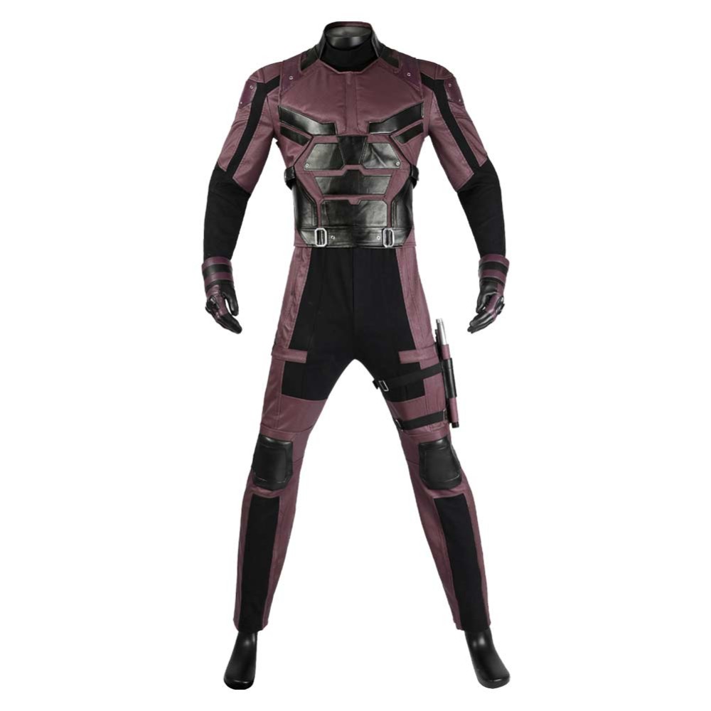 Daredevil: Born Again(2025) Matthew Murdock Red Fullset Cosplay Costume Halloween Carnival Outfit