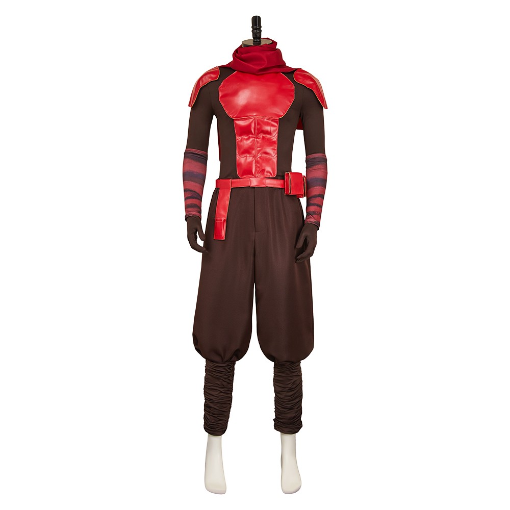 Daredevil: Born Again(2025) Matt Murdock Men Red Jumpsuit Cosplay Costume Halloween Carnival Outfit