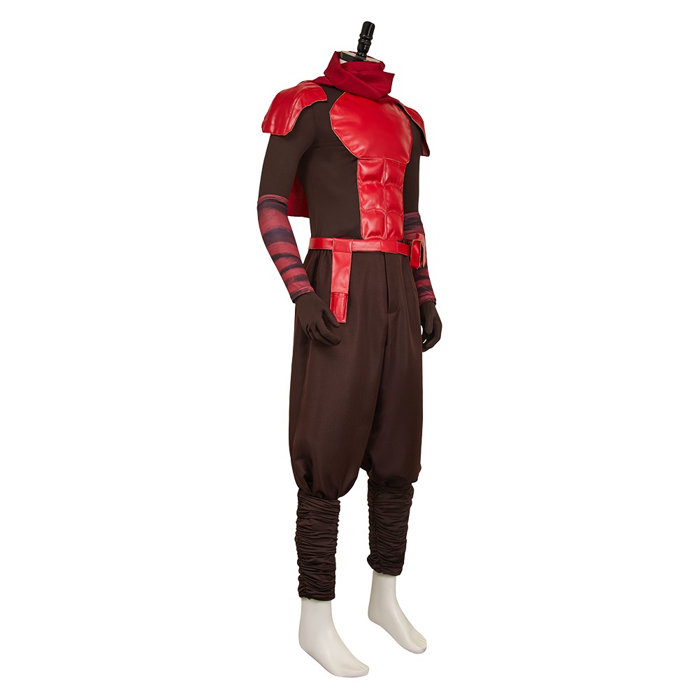 Daredevil: Born Again(2025) Matt Murdock Men Red Jumpsuit Cosplay Costume Halloween Carnival Outfit