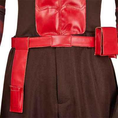 Daredevil: Born Again(2025) Matt Murdock Men Red Jumpsuit Cosplay Costume Halloween Carnival Outfit