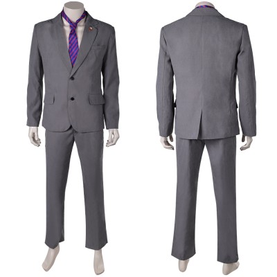 Daredevil: Born Again(2025) Kingpin Wilson Fisk Grey Suit Cosplay Costume Halloween Carnival Outfit