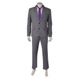 Daredevil: Born Again(2025) Kingpin Wilson Fisk Grey Suit Cosplay Costume Halloween Carnival Outfit