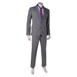 Daredevil: Born Again(2025) Kingpin Wilson Fisk Grey Suit Cosplay Costume Halloween Carnival Outfit