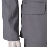 Daredevil: Born Again(2025) Kingpin Wilson Fisk Grey Suit Cosplay Costume Halloween Carnival Outfit
