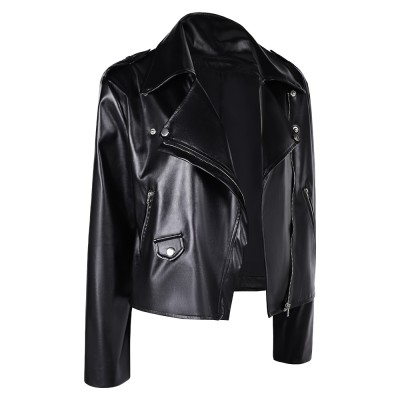 Daredevil: Born Again(2025) Karen Page Leather Jacket Cosplay Costume Halloween Carnival Outfit