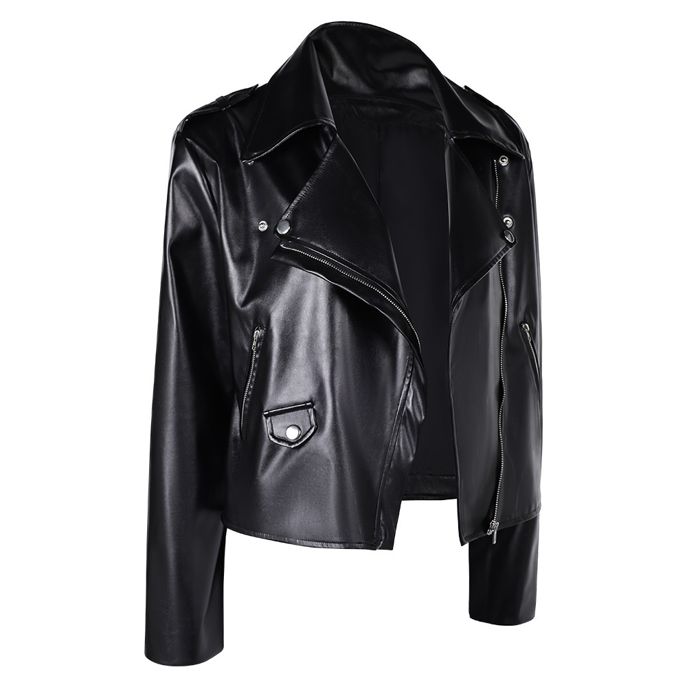 Daredevil: Born Again(2025) Karen Page Leather Jacket Cosplay Costume Halloween Carnival Outfit