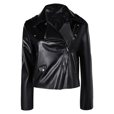 Daredevil: Born Again(2025) Karen Page Leather Jacket Cosplay Costume Halloween Carnival Outfit