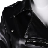 Daredevil: Born Again(2025) Karen Page Leather Jacket Cosplay Costume Halloween Carnival Outfit