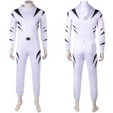 Daredevil: Born Again (2025) White Tiger Men Jumpsuit Cosplay Costume Halloween Carnival Outfit