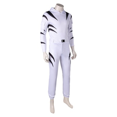 Daredevil: Born Again (2025) White Tiger Men Jumpsuit Cosplay Costume Halloween Carnival Outfit