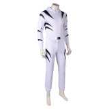 Daredevil: Born Again (2025) White Tiger Men Jumpsuit Cosplay Costume Halloween Carnival Outfit