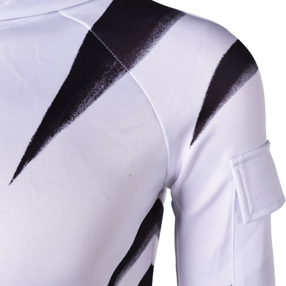 Daredevil: Born Again (2025) White Tiger Men Jumpsuit Cosplay Costume Halloween Carnival Outfit