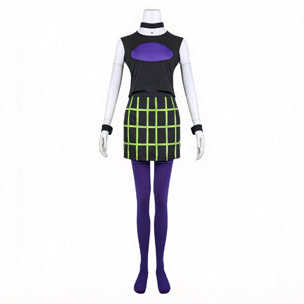 Danny Phantom Sam Manson Women Purple Cosplay Costume Halloween Carnival Outfit