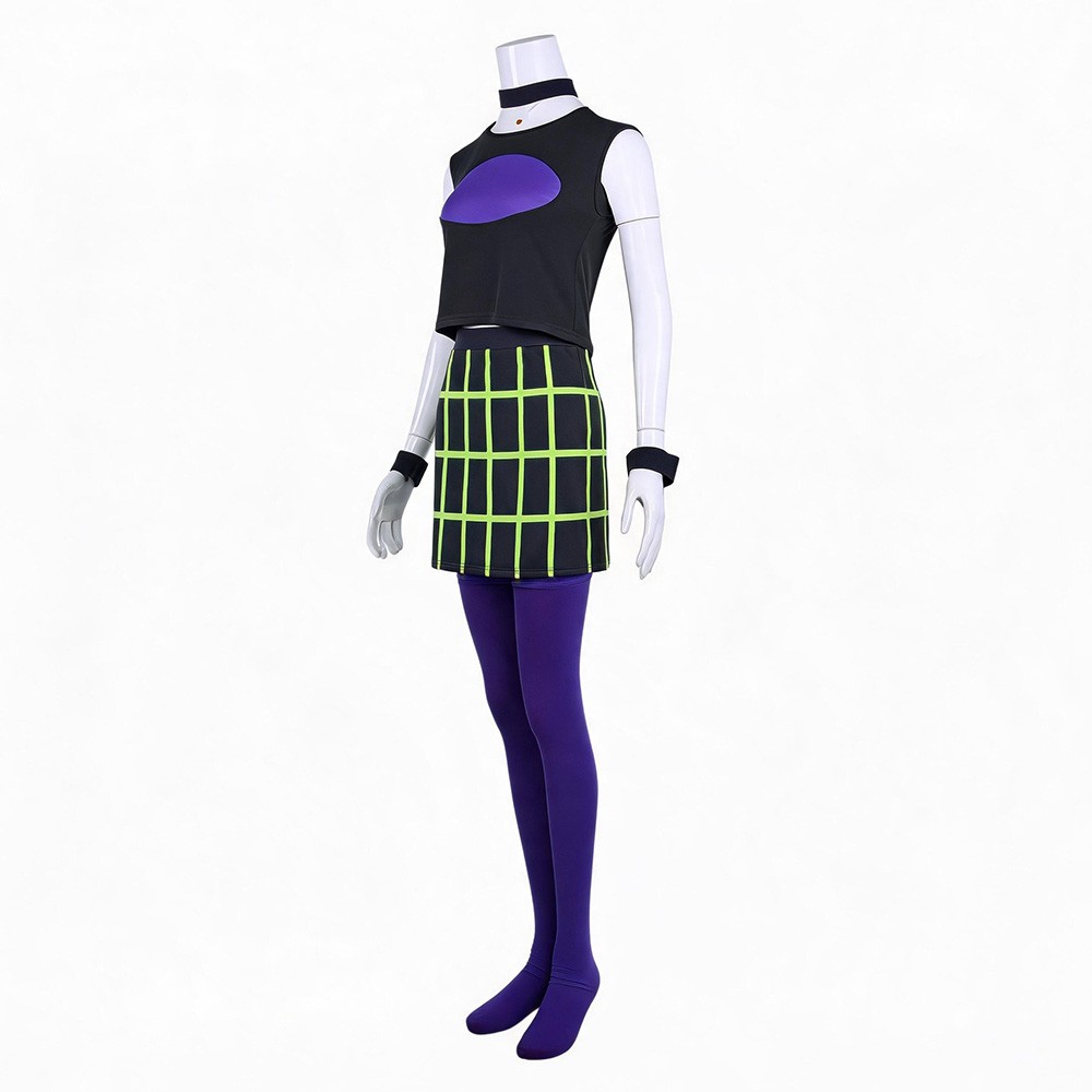 Danny Phantom Sam Manson Women Purple Cosplay Costume Halloween Carnival Outfit