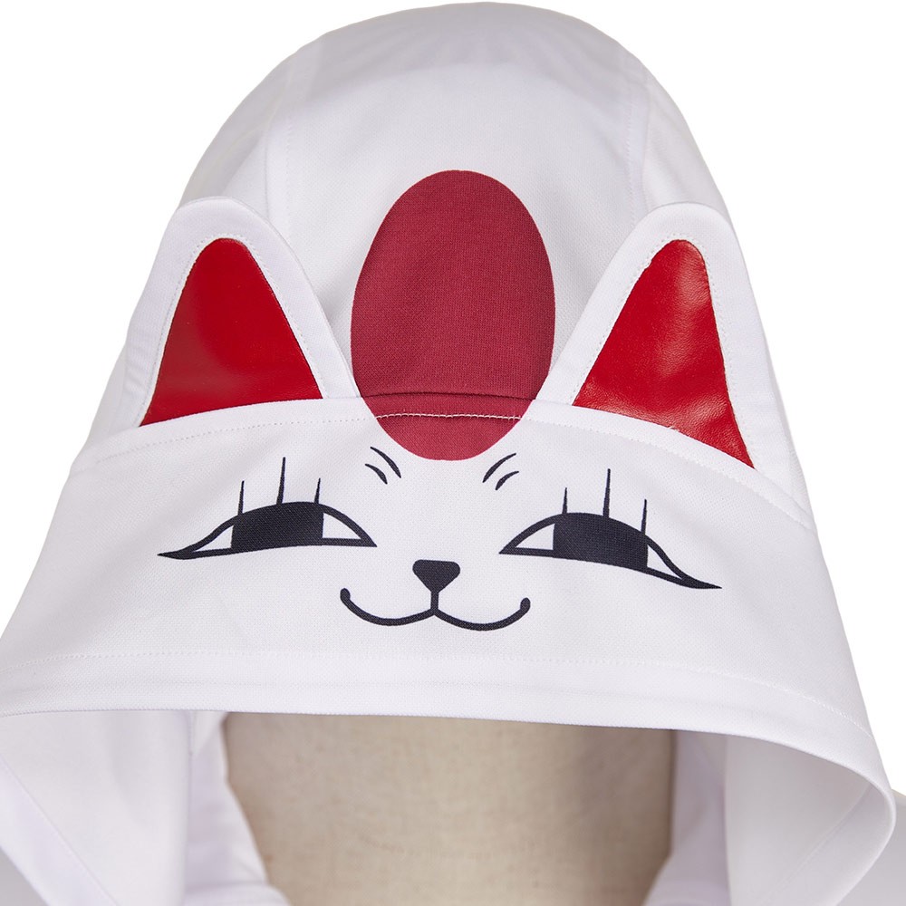 Dandadan Turbo Granny Hoodie White Sweater Shirt Cosplay Costume Halloween Carnival Outfit