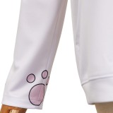 Dandadan Turbo Granny Hoodie White Sweater Shirt Cosplay Costume Halloween Carnival Outfit