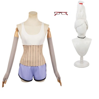 Dandadan Seiko Ayase Women Undershirt Set Suit Cosplay Costume Halloween Carnival Outfit