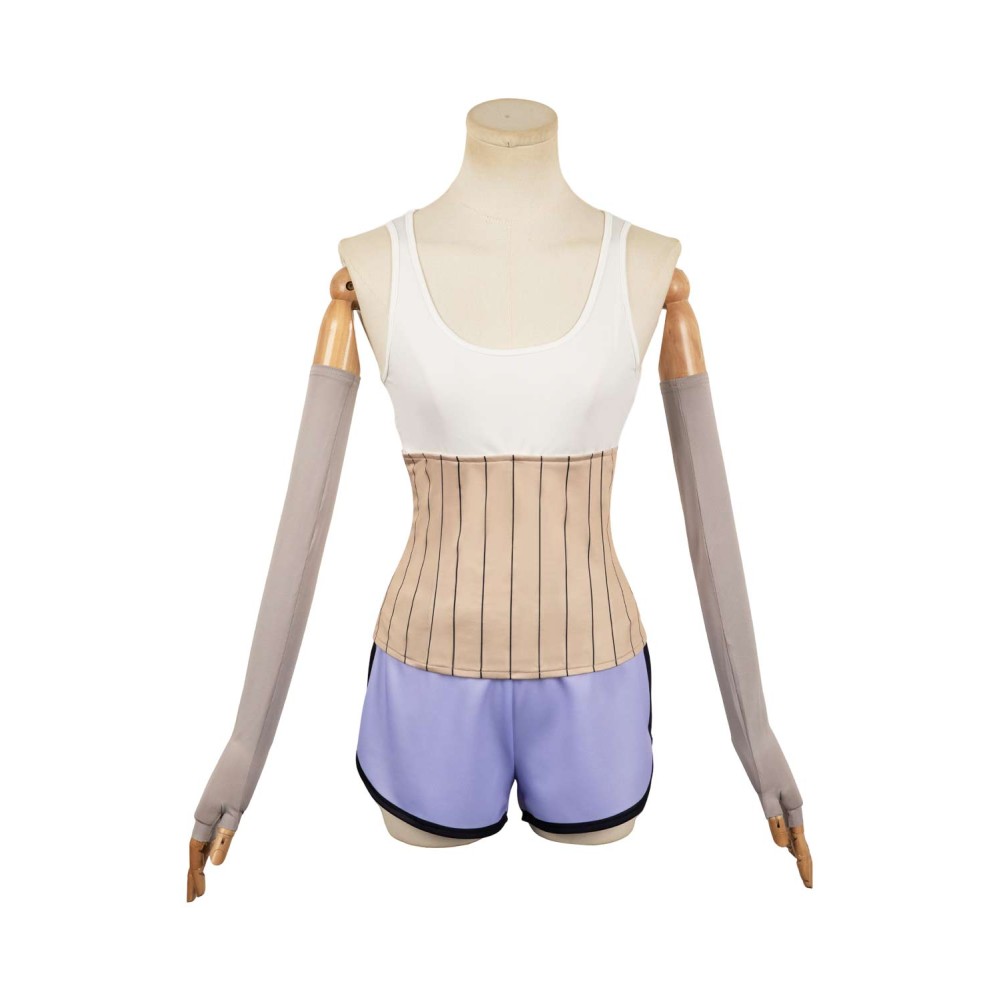 Dandadan Seiko Ayase Women Undershirt Set Suit Cosplay Costume Halloween Carnival Outfit