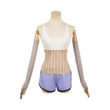Dandadan Seiko Ayase Women Undershirt Set Suit Cosplay Costume Halloween Carnival Outfit