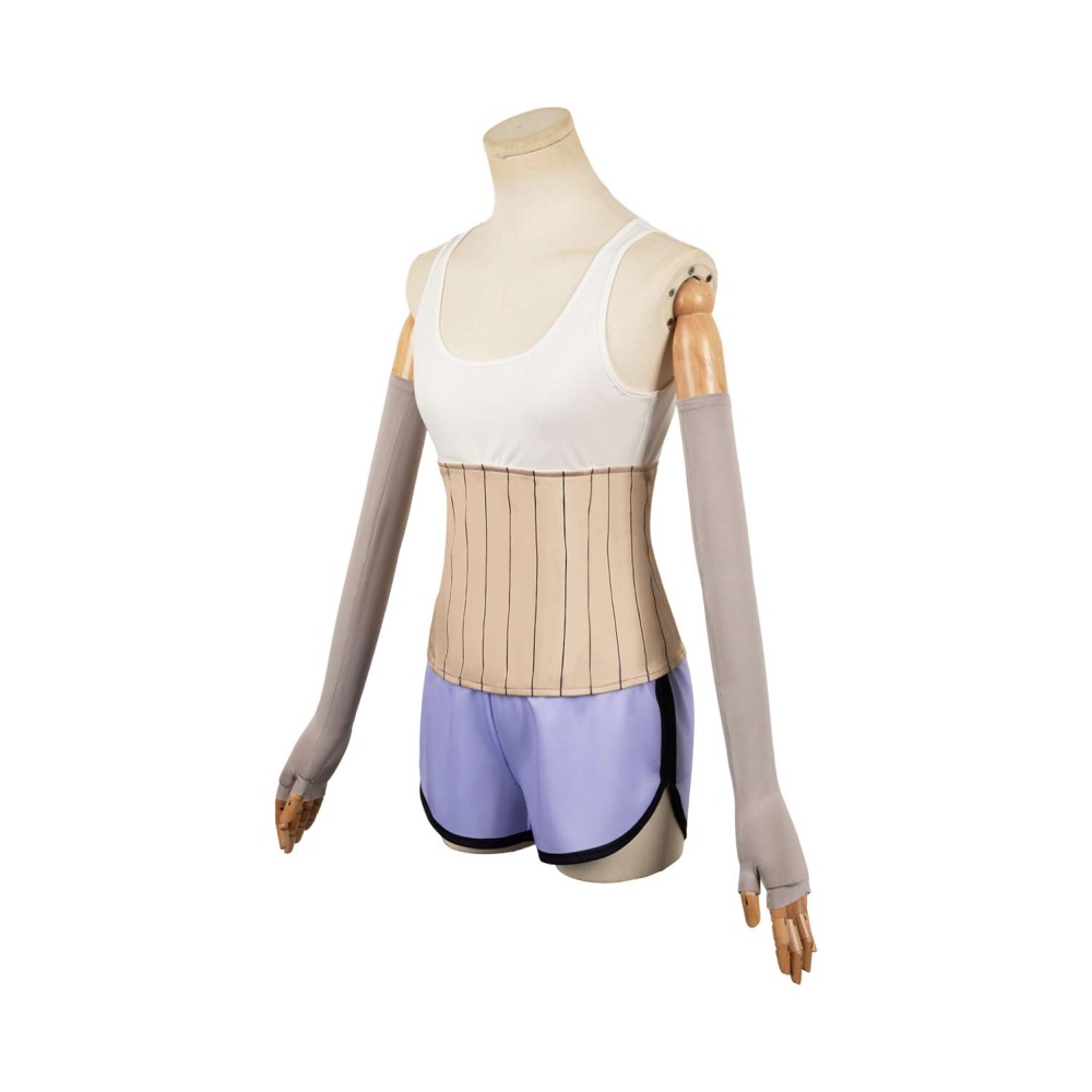 Dandadan Seiko Ayase Women Undershirt Set Suit Cosplay Costume Halloween Carnival Outfit