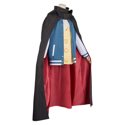 Dandadan Seiko Ayase Cape Jacket Fullset Cosplay Costume Halloween Carnival Outfit