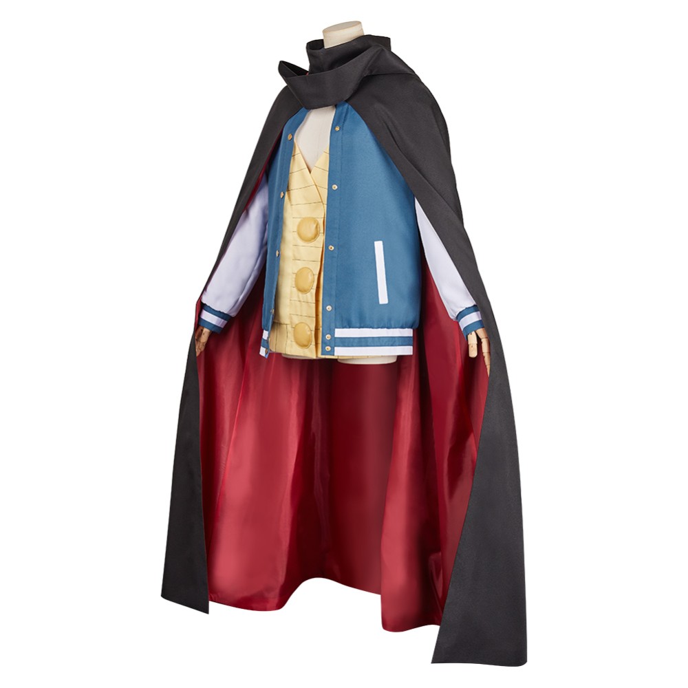 Dandadan Seiko Ayase Cape Jacket Fullset Cosplay Costume Halloween Carnival Outfit
