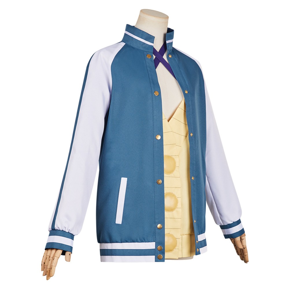 Dandadan Seiko Ayase Cape Jacket Fullset Cosplay Costume Halloween Carnival Outfit