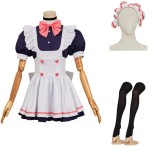 Dandadan Season 2 Momo Ayase Maiden Dress Cosplay Costume Halloween Carnival Outfit