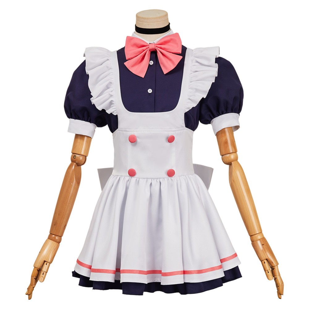 Dandadan Season 2 Momo Ayase Maiden Dress Cosplay Costume Halloween Carnival Outfit