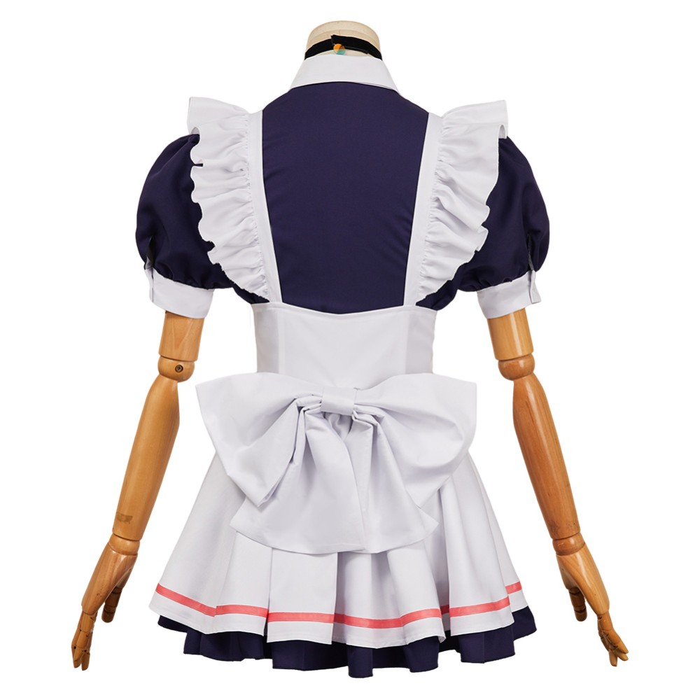 Dandadan Season 2 Momo Ayase Maiden Dress Cosplay Costume Halloween Carnival Outfit