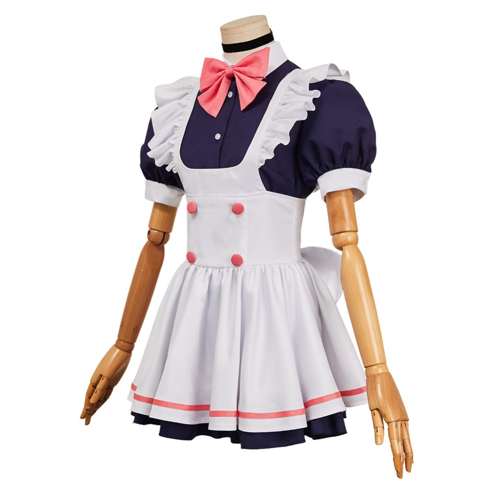 Dandadan Season 2 Momo Ayase Maiden Dress Cosplay Costume Halloween Carnival Outfit