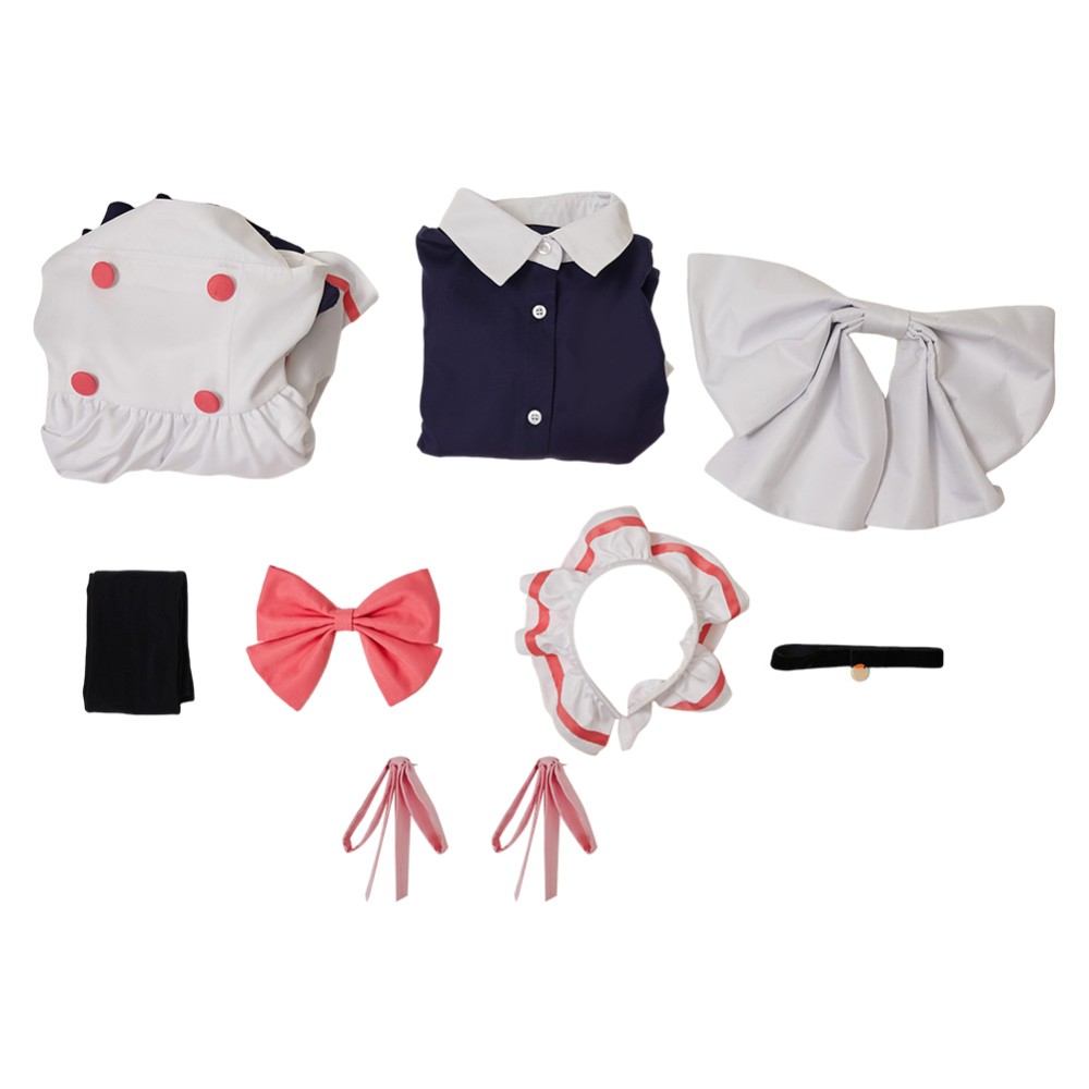 Dandadan Season 2 Momo Ayase Maiden Dress Cosplay Costume Halloween Carnival Outfit