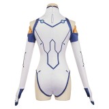 Dandadan Season 2 Bamora Woman White Junpsuit Party Cosplay Costume Halloween Carnival