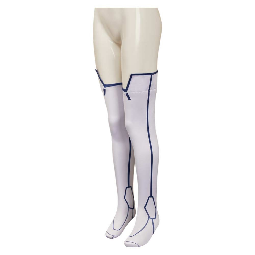 Dandadan Season 2 Bamora Woman White Junpsuit Party Cosplay Costume Halloween Carnival