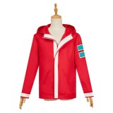 Dandadan Momo Ayase Red Jacket Cosplay Costume Halloween Carnival Outfit