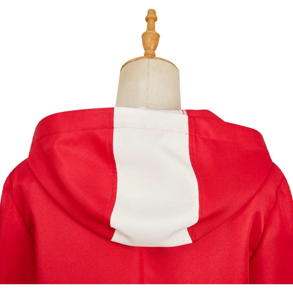 Dandadan Momo Ayase Red Jacket Cosplay Costume Halloween Carnival Outfit