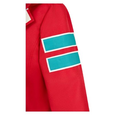 Dandadan Momo Ayase Red Jacket Cosplay Costume Halloween Carnival Outfit