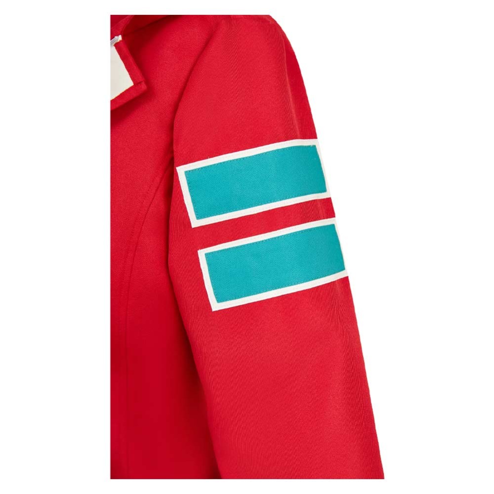 Dandadan Momo Ayase Red Jacket Cosplay Costume Halloween Carnival Outfit
