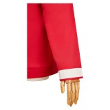 Dandadan Momo Ayase Red Jacket Cosplay Costume Halloween Carnival Outfit