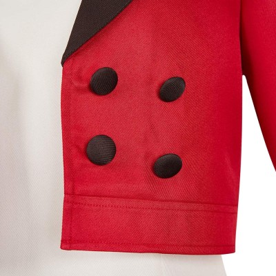 Dandadan Momo Ayase Red Coat Dress Cosplay Costume Halloween Carnival Outfit