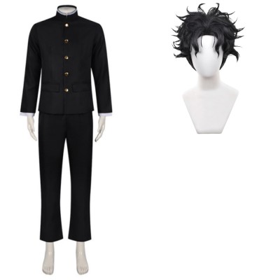 Dandadan Ken Takakura School Uniform Cosplay Costume Halloween Carnival Outfit