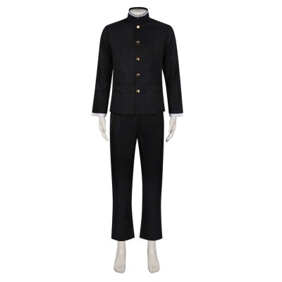 Dandadan Ken Takakura School Uniform Cosplay Costume Halloween Carnival Outfit