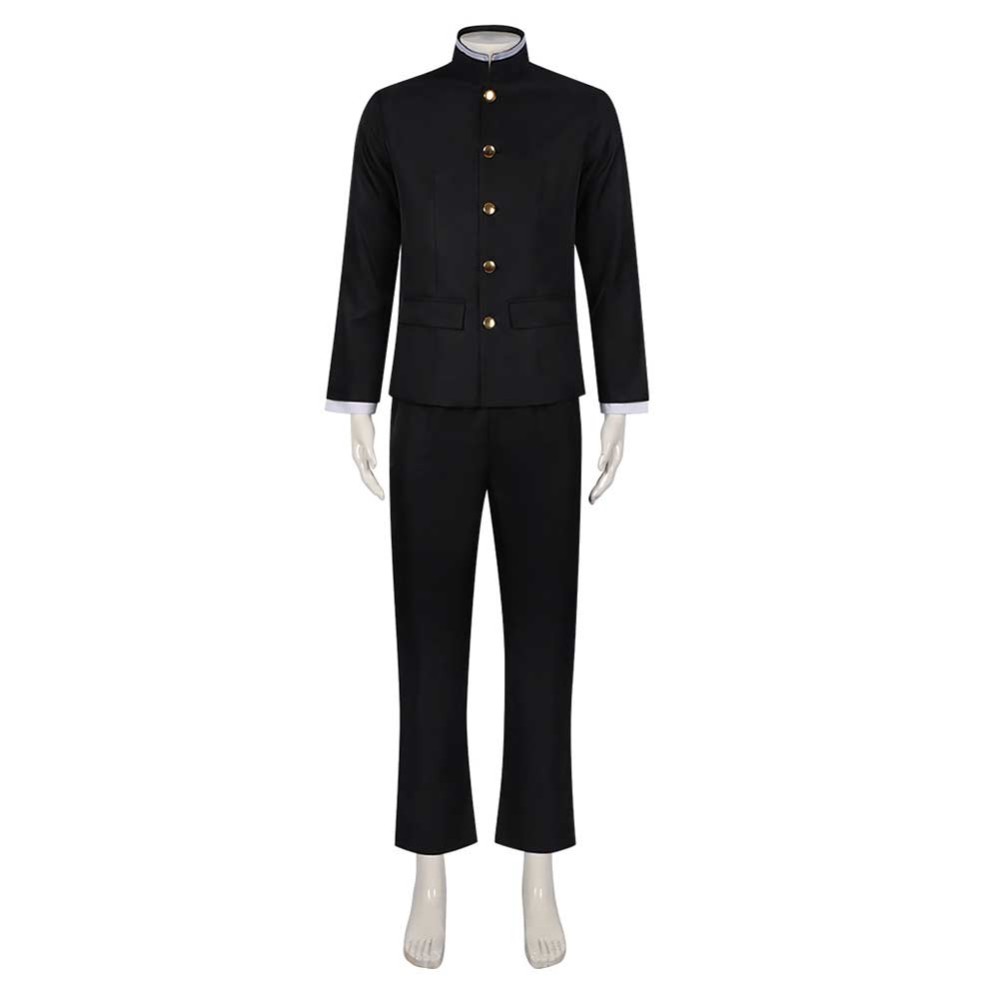 Dandadan Ken Takakura School Uniform Cosplay Costume Halloween Carnival Outfit