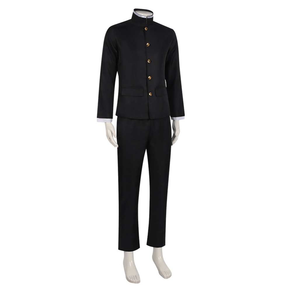 Dandadan Ken Takakura School Uniform Cosplay Costume Halloween Carnival Outfit