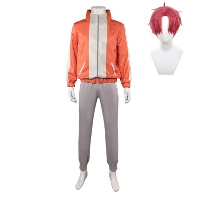 Dandadan Jiji Orange Cosplay Costume Halloween Carnival Outfit