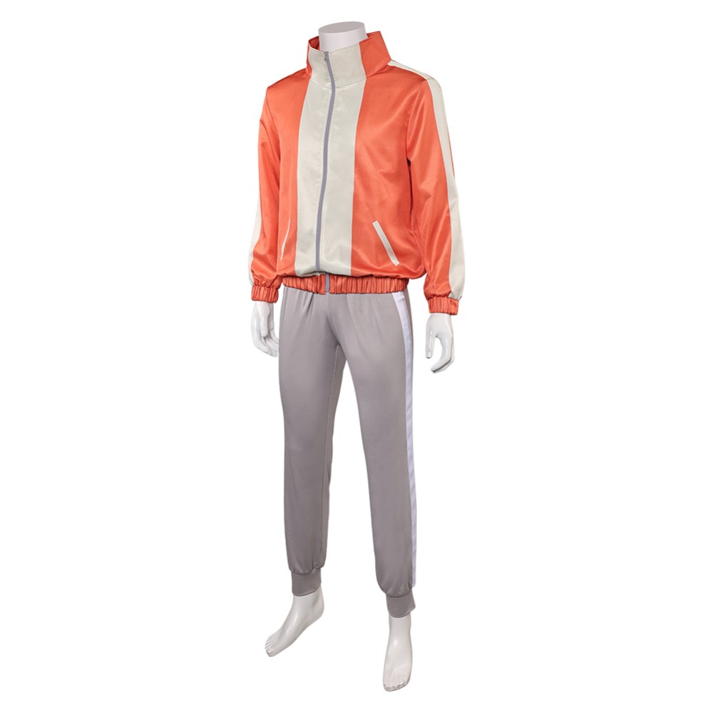 Dandadan Jiji Orange Cosplay Costume Halloween Carnival Outfit