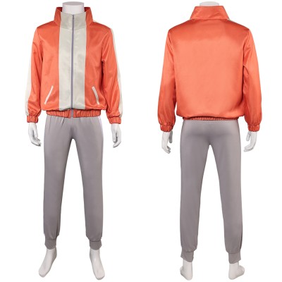 Dandadan Jiji Orange Cosplay Costume Halloween Carnival Outfit