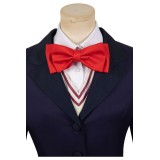 Dandadan Aira Shiratori Women Blue Uniform Dress Suit Cosplay Costume Halloween Carnival Outfit